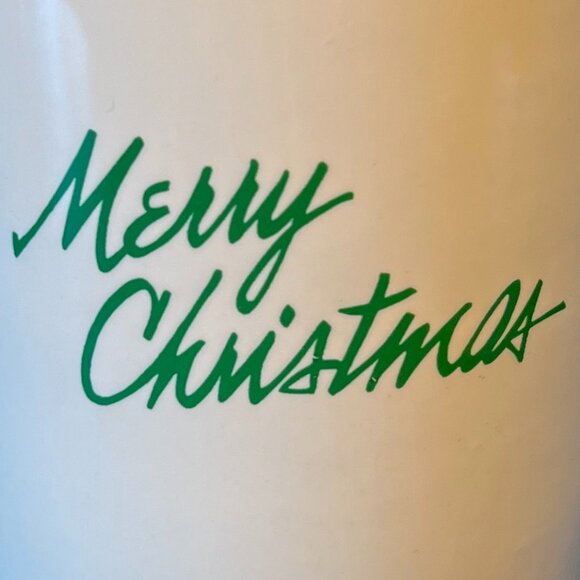 Rosy-Cheeked Santa Claus Merry Christmas Holiday Ceramic Mug - Picture 4 of 7